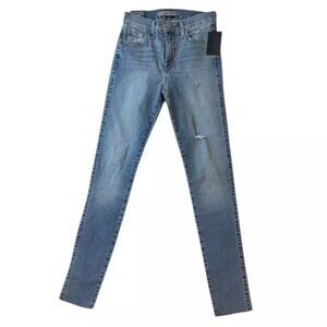 NWT Joes Skinny Ankle Jeans High-Rise Blue Denim Stretch Womens Size 23